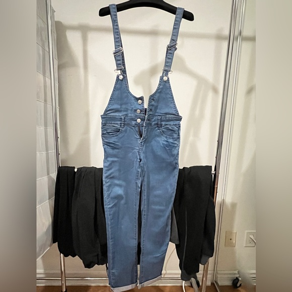 Denim Overalls - Skinny Jean Fit - Picture 1 of 4